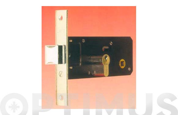 126_68ec08396b825 CERRADURA METALICA 5557 ENTRADA 60MM CILINDRO LEVA LARGA - INOX - Imagen 1