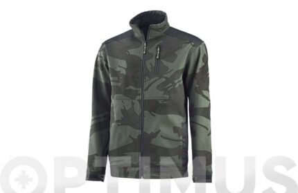 CHAQUETA CORTAVIENTOS KAMALEON CAMUFLAJE VERDE
