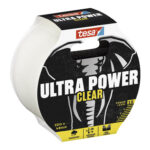 CINTA DE REPARACION ULTRA POWER CLEAR AISLA Y SELLA - 10 M X 48 MM TRANSPARENTE