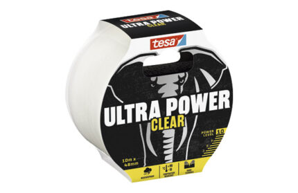 CINTA DE REPARACION ULTRA POWER CLEAR AISLA Y SELLA - 10 M X 48 MM TRANSPARENTE