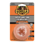 CINTA DOBLE CARA GORILLA - 1,5 M X 25 MM TRANSPARENTE