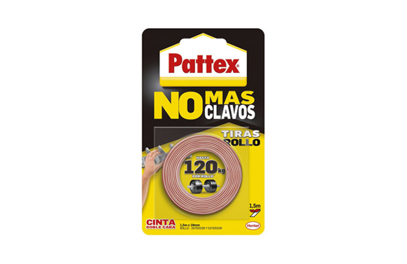 126_68ec08cc055d3 CINTA DOBLE CARA NO MAS CLAVOS - 1,5 M X 19 MM - Imagen 1