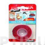 CINTA DOBLE CARA TRANSPARENTE - 1,5 M X 19 MM