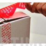 CINTA EMBALAR DE SEGURIDAD ROJO