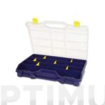 CLASIFICADOR MALETIN PLASTICO N.47-26 AZUL - 21 COMPARTIMIENTOS 460 X 350 X 81 MM