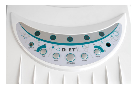 126_68ec0a1d03034 CLIMATIZADOR EVAPORATIVO HJM - 170W 35L BLANCO - Imagen 2