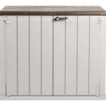 COBERTIZO RESINA STORER PLUS XL 1270 L - 145 X 85 X 124,5H TAUPE/MARRON