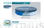 COBERTOR DE INVIERNO PARA PISCINA REDONDA METAL FRAME INTEX - Imagen 3