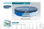 COBERTOR DE INVIERNO PARA PISCINA REDONDA METAL FRAME INTEX - Imagen 7