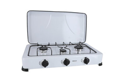 COCINA GAS ESMALTADA BLANCA