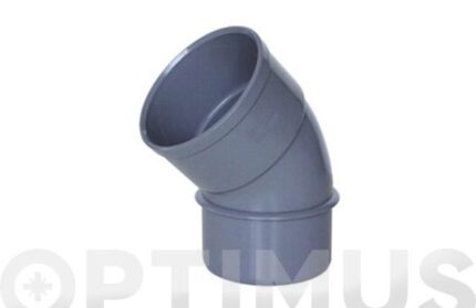 CODO EVACUACION PVC M-H