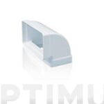 CODO RECTANGULAR VERTICAL TUBO EXTRACCION PVC