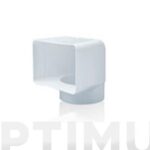 CODO VERTICAL TUBO EXTRACCION PVC CB