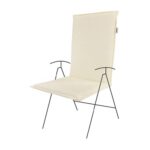 COJIN SILLA CON RESPALDO ALTO ZIPPO CRUDO - 115 X 48 X 6 CM