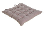 COJIN SILLA LINO MALVA - 42 X 42 CM