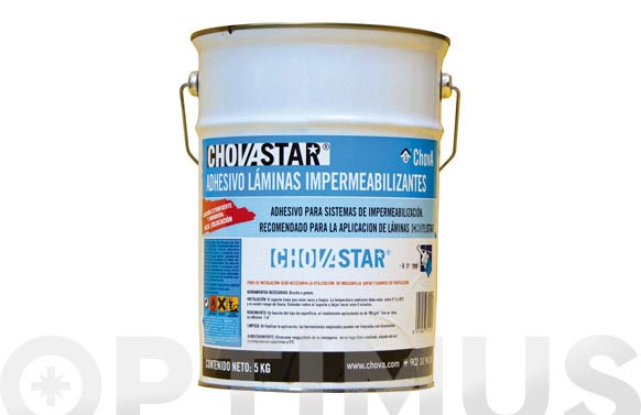 126_68ec0b66f33ba COLA PARA LAMINA IMPERMEABILIZANTE ADHERIBLE - 5 KG CHOVASTA - Imagen 1
