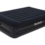 COLCHON CAMA HINCHABLE DOBLE BESTWAY - 203X152X46 CM + INFLADOR ELECTRICO