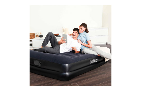 126_68ecf1d4f079a COLCHON CAMA HINCHABLE DOBLE BESTWAY - 203X152X46 CM + INFLADOR ELECTRICO - Imagen 5