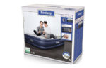 COLCHON CAMA HINCHABLE DOBLE TRICHET - 203X152X46 CM + INFLADOR ELECTRICO - Imagen 2