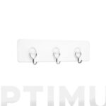 COLGADOR ADHERENTE REUTILIZABLE 3 GANCHOS