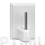 COLGADOR ADHESIVO 1 GANCHO PLASTICO PARA VISILLOS