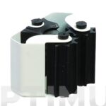 COLGADOR ESCOBAS ADHESIVO SIMPLE 2 UDS - BLANCO