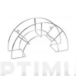 COLGADOR MANGUERA PARED ACERO INOXIDABLE - GRANDE 30M