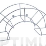 COLGADOR MANGUERA PARED METAL RESINA