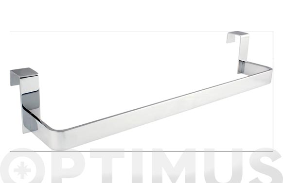 126_68ed5ef71fb3d COLGADOR TOALLERO PUERTA INOX PLANO 36 CM - Imagen 1