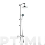 COLUMNA DE DUCHA ROCIADOR REDONDO