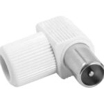 CONECTOR ANTENA COAXIAL MACHO ACODADO 9,5MM