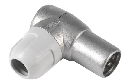 CONECTOR ANTENA TV ACODADO BLINDADO MACHO CEI
