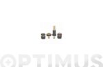 CONECTOR RIEGO LATON/CAUCHO SET - 640087