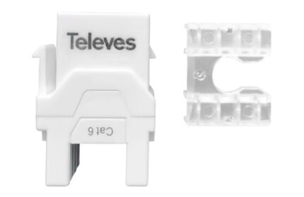 CONECTOR RJ45 UTP CAT 6 HEM. 90‡/180‡