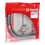CONECTOR TERMO EN KIT - 2 CONEXIONES + VALVULA