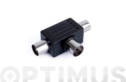CONECTOR TRIPLE NEGRO AXIL - MP-592E