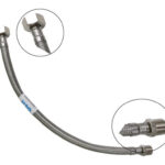 CONEXION FLEXIBLE ACERO INOX MACHO 3/8" - HEMBRA 3/8"