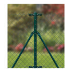 CONJUNTO POSTE REFUERZO PLASTIFICADO VERDE