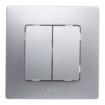 CONMUTADOR DOBLE PLATA - SERIE NILOE