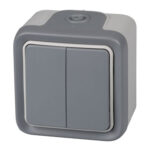 CONMUTADOR SUPERFICIE DOBLE ESTANCO IP55 - PLEXO