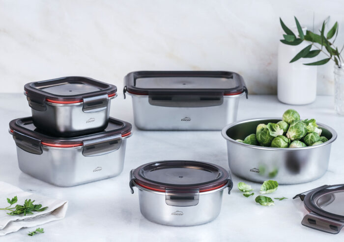 CONTENEDOR ALIMENTOS CUADRADO ECOINOX - Imagen 4