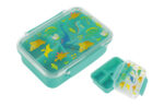 CONTENEDOR ALIMENTOS INFANTIL CON CUBIERTOS 13,4X18,5X6CM