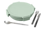 CONTENEDOR ALIMENTOS REDONDO 1 L - VERDE JADE - Imagen 4