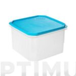 CONTENEDOR HERMETICO 2,9 L - CUADRADO TURQUESA