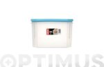 CONTENEDOR HERMETICO 2,9 L - CUADRADO TURQUESA - Imagen 2