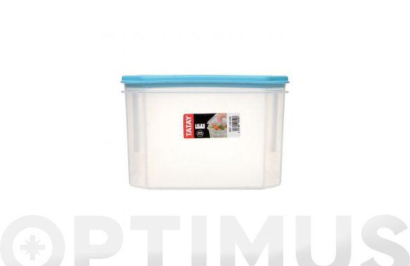 126_68eeb43bd981a CONTENEDOR HERMETICO 2,9 L - CUADRADO TURQUESA - Imagen 2