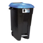 CONTENEDOR NEGRO CON PEDAL