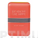 CONTENEDOR PORTA ALIMENTOS CIERRE ELASTICO - NARANJA