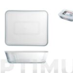 CONTENEDOR PORTALIMENTOS VIDRIO PYREX - RECTANGULAR - 0,8 L
