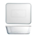 CONTENEDOR RECTANGULAR VIDRIO PYREX - RECTANGUJLAR 4,2 L